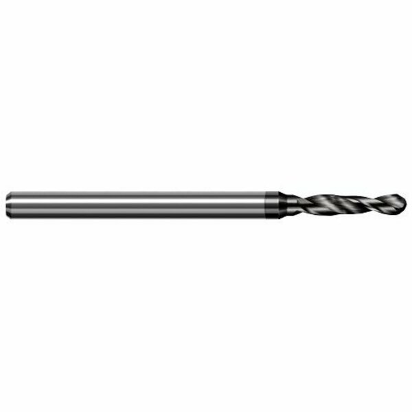 Harvey Tool 0.0465 in. Drill dia. x 5/16 Carbide HP Drill for Composites, 2 Flutes, Amorphous dia.mond Coated DDB0465-C4